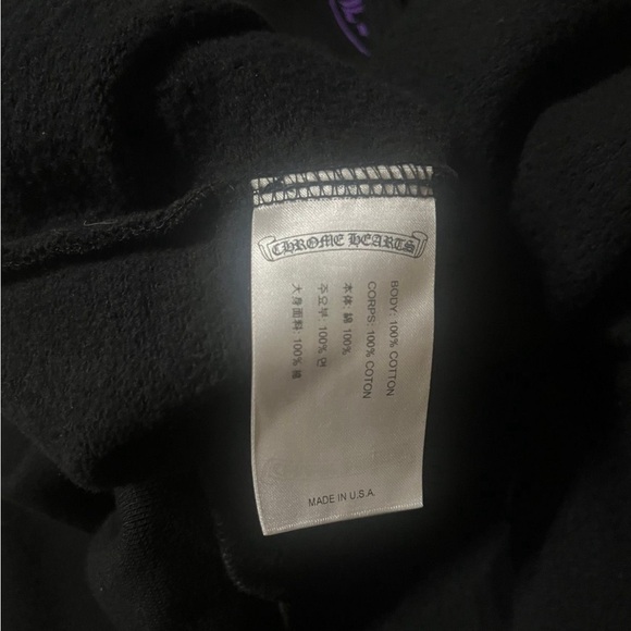 Chrome Hearts Friends and Family Purple Hoodie - Picture 4 of 7